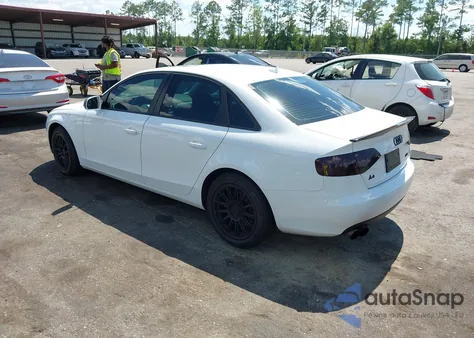 2010 Audi A4 2.0T Premium from USA, damaged, VIN WAUAFAFL9AN071127